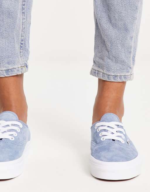 Baby blue shop suede vans