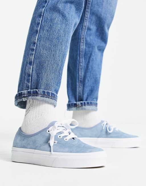 Baby blue deals vans authentic