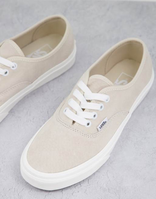 Vans authentic sale cream