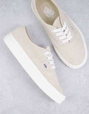 Vans authentic best sale pig suede moonbeam