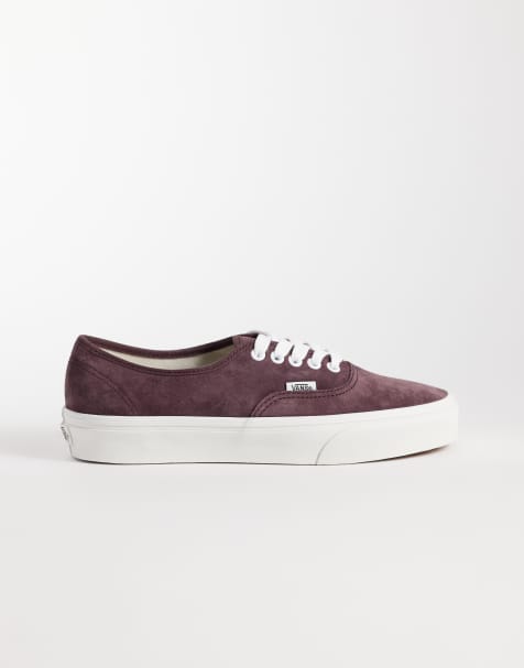 Vans Authentic trainer in port brown - view 1