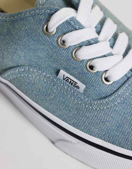 Vans Authentic trainers in denim blue, 4 of 5