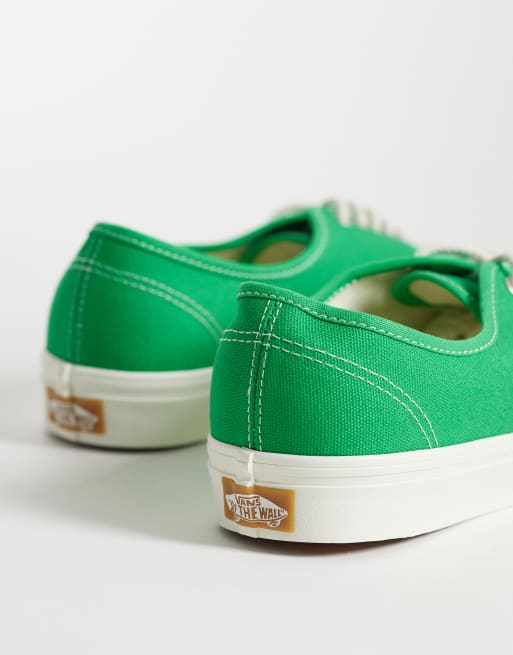 Vans Authentic trainers in green, 2 of 5