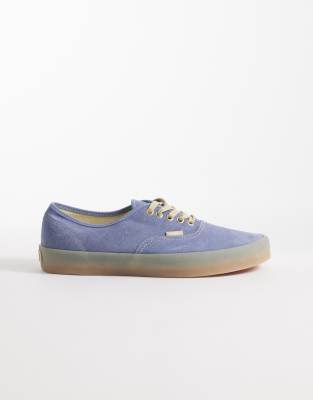  Authentic trainers in light blue with tan sole