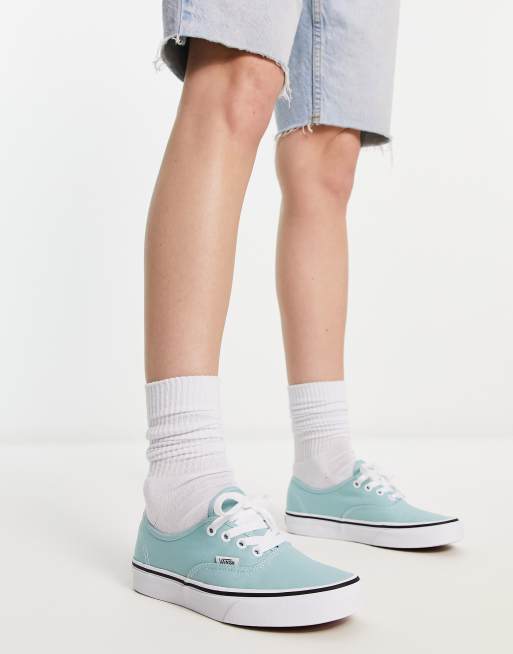 Mint blue hot sale vans