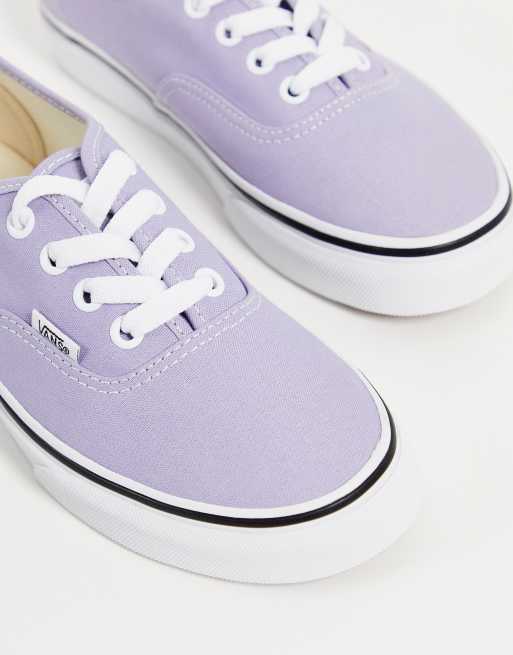 Vans hot sale authentic lavender