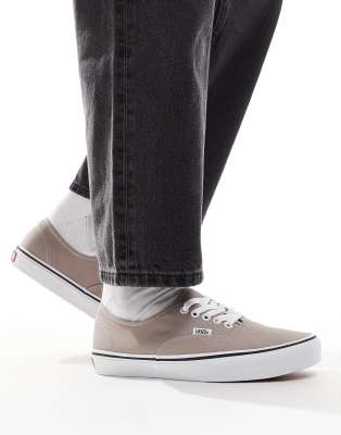 Vans authentic trainers in mid grey