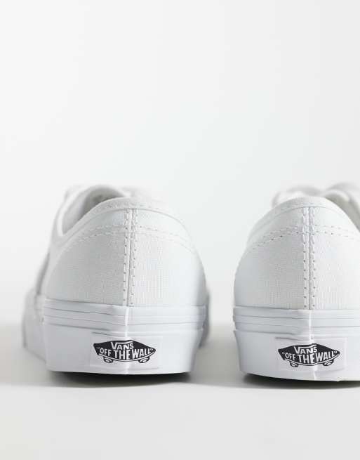 Vans Authentic trainers in triple white, 2 of 5