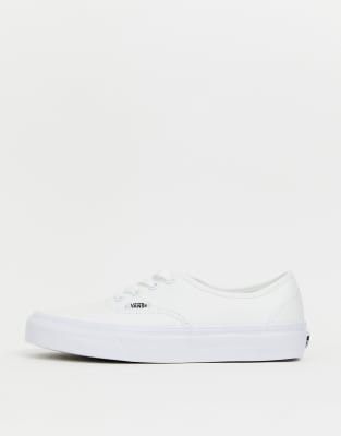 vans authentic trainers white