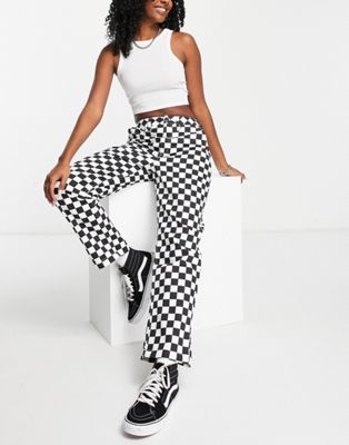 Vans Authentic trousers in checkerboard