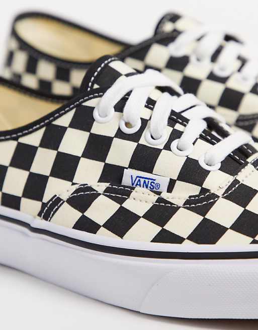 Vans Authentic - UA - Sneakers nere e bianche a quadri Vans Authentic - UA - Sneakers nere e bianche a quadri