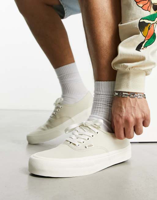 Vans best sale authentic ivory