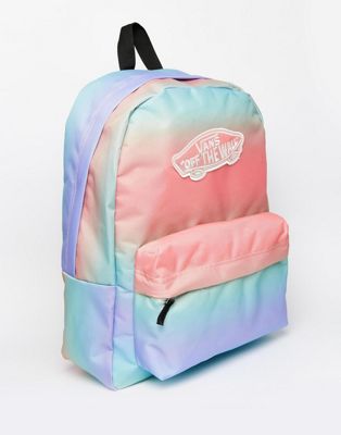 vans backpack pastel
