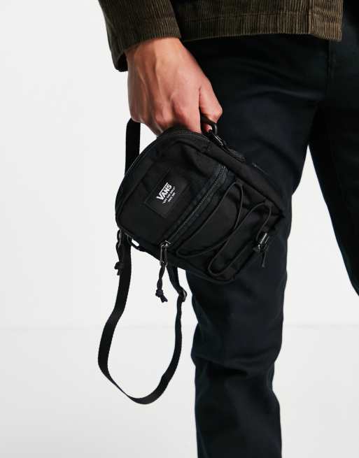 Vans bail flight cross body bag in black