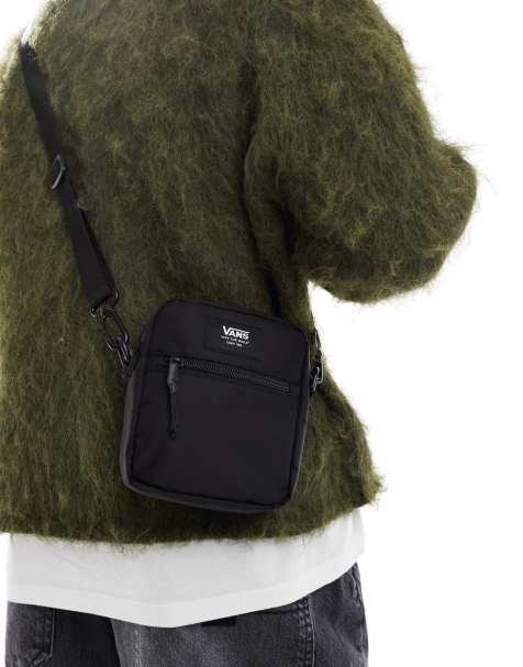 Vans – Bail – Schultertasche in Schwarz - view 1