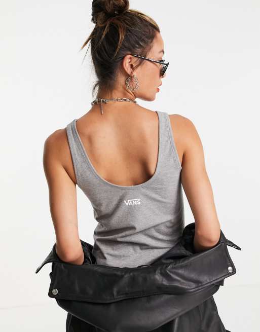 Vans Banter tank dress in grey Exclusive to ASOS, 4 of 4