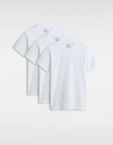 Vans – Basic-T-Shirts in Weiß im Multipack - view 1