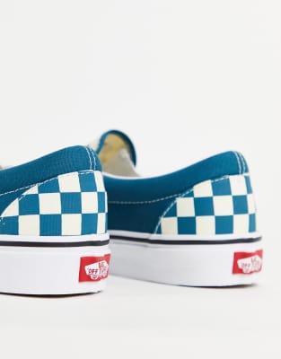 vans sans lacet bleu