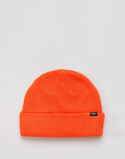 Orange 2025 vans beanie