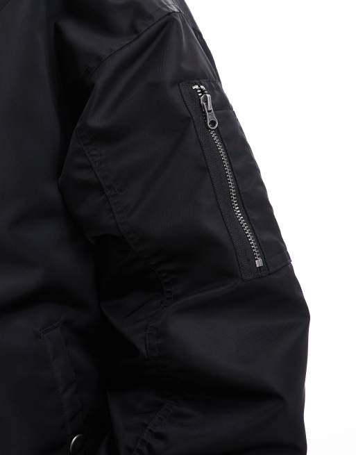 Vans - Bennett - Sort bomber-jakke, 2 af 4