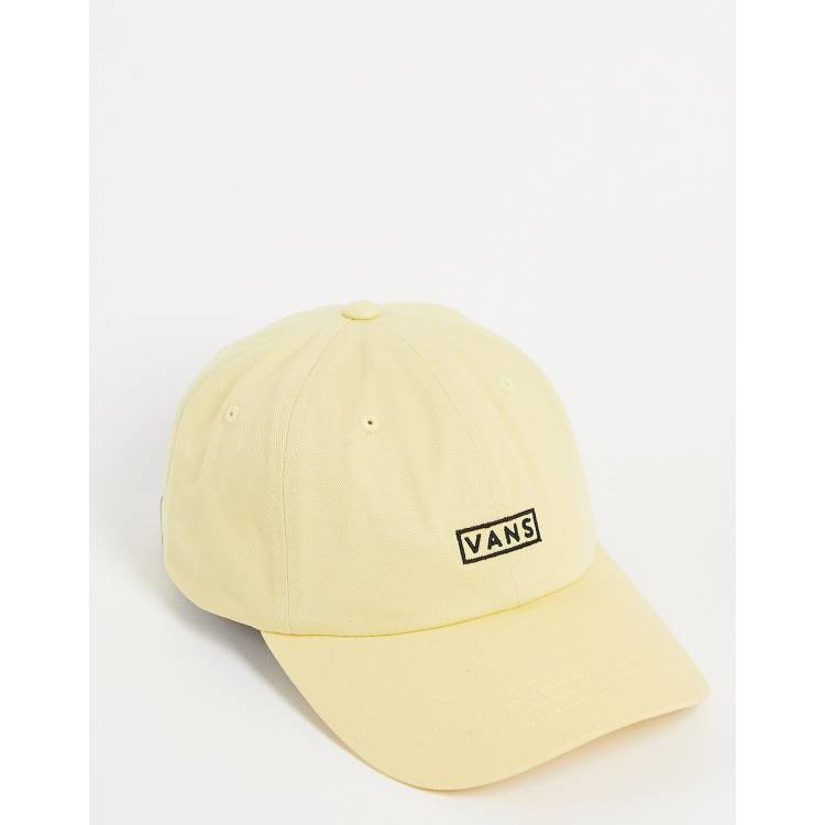 Casquette vans jaune sale