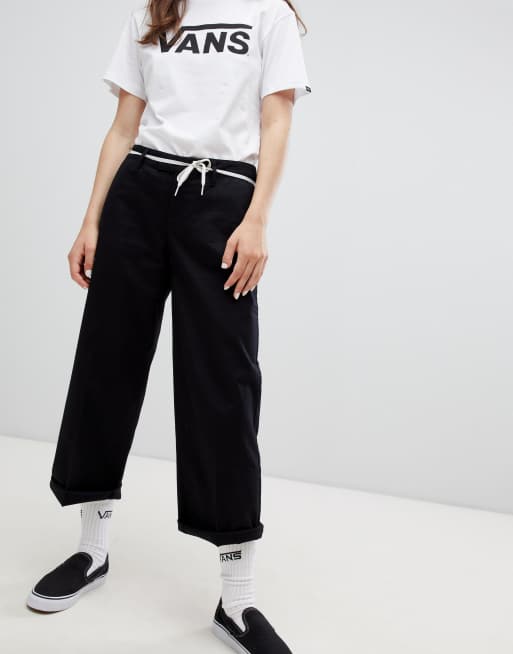 Vans wide 2025 leg pants