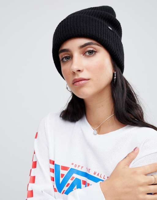 Vans black store beanie