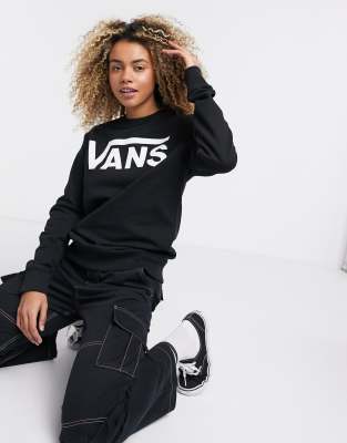 Vans Black Classic Logo Sweatshirt