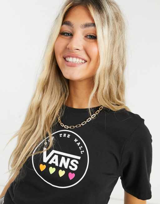 Vans heart store t shirt