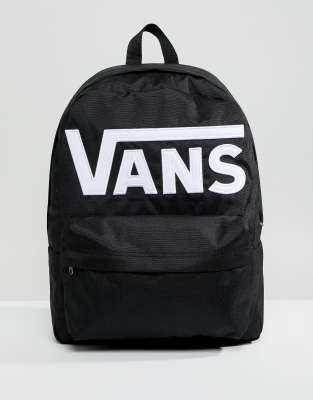 vans old skool black backpack