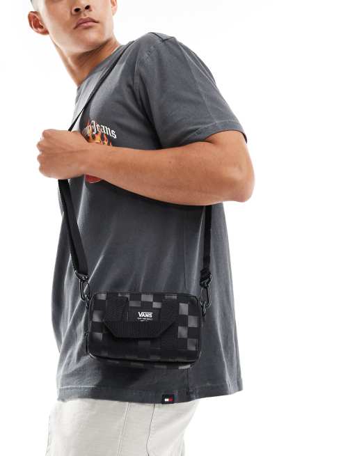 Vans block checkerboard wallet bag in black ClassicfuncenterShops vans