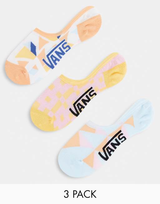 Vans – Boho Geo Canoodle – Zestaw 3 par kolorowych skarpetek