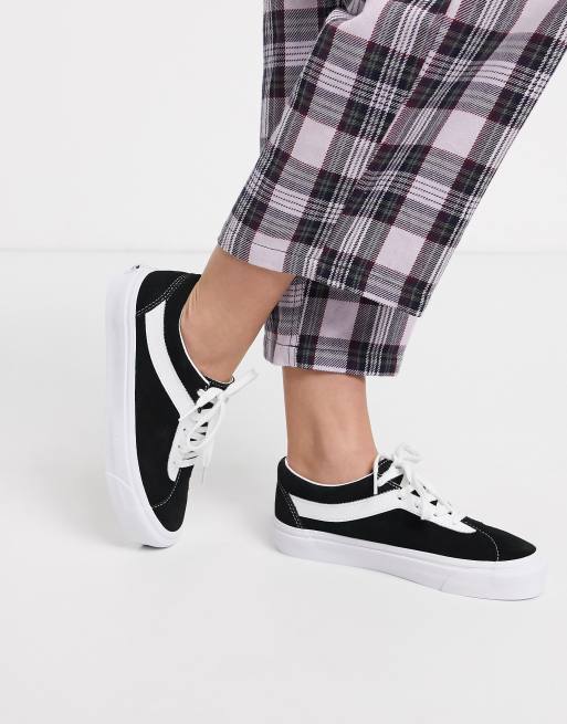 Vans Bold NI sneakers in black white