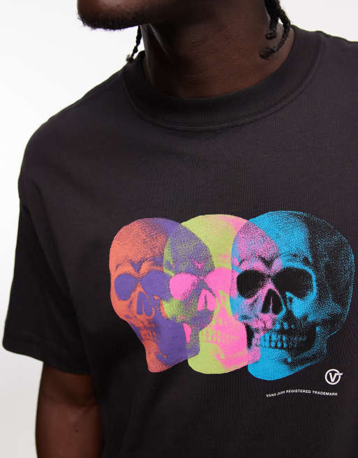 Vans Bone Head oversized graphic t-shirt in black, 5 of 5