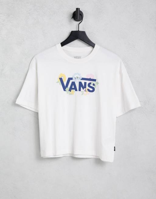 Vans - Boo Kay - T-shirt in wit 