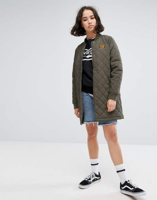 Vans boom 2025 boom quilted coat