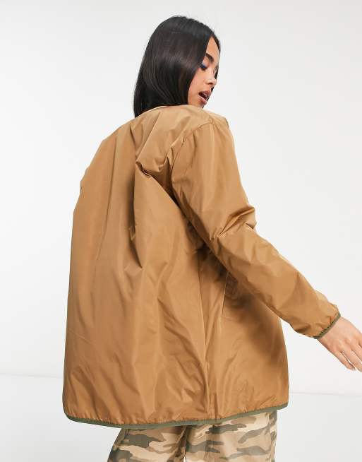 Vans windbreaker womens clearance Brown