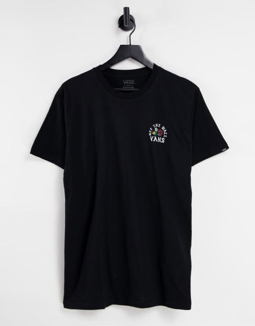 Vans Bouquet Reaper back print t-shirt in black