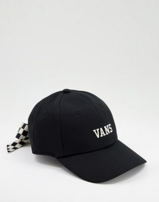 Vans Bow Back cap in black