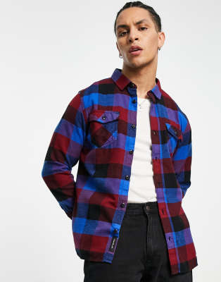 vans checkered burgundy