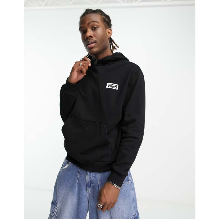 Black best sale vans sweatshirt