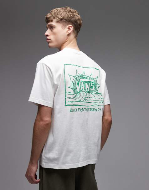 Vans Bright Day backprint t-shirt in white - view 1