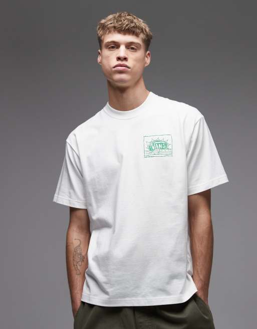 Vans Bright Day backprint t-shirt in white, 3 of 5