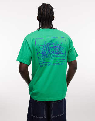 Bright Day - T-Shirt in Grün mit Rückenprint Grün XL
