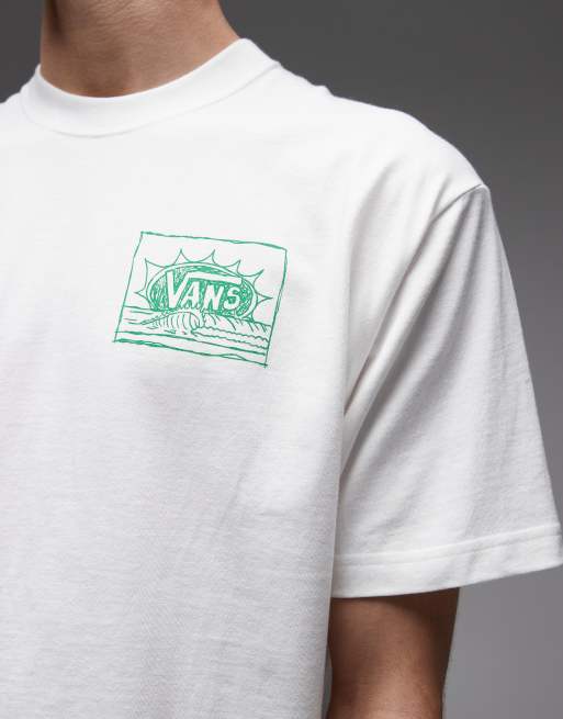 Vans – Bright Day – T-Shirt in Weiß mit Rückenprint, 5 von 5