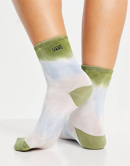 Vans Brit Shiner tie-dye socks in multi