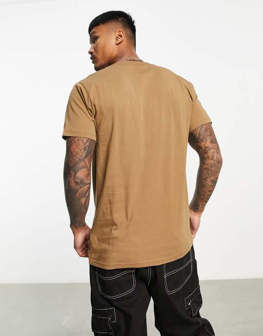 T shirt cheap vans brun