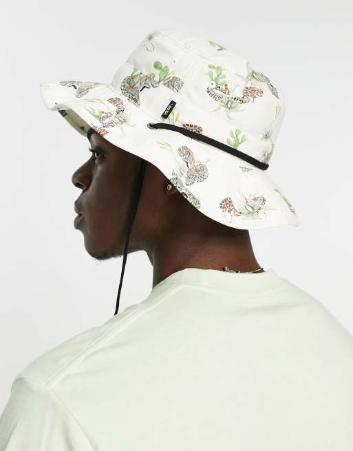 Vans bucket hat with snake print in off white | ASOS