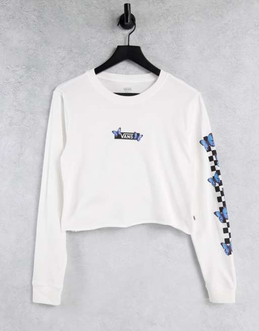 butterfly long sleeve shirt