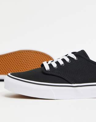 vans tela bianche